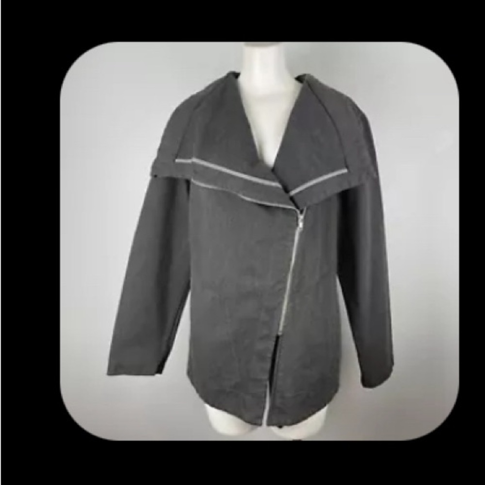 Prairie Underground Tarpaulin Jacket Grey Woven
